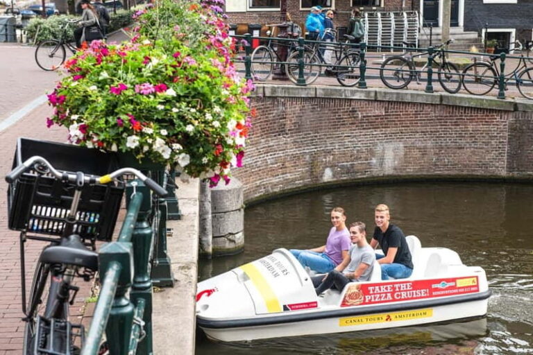 Amsterdam: Unique Pedal Boat Experience in the Canals - What to Expect During Your Paddle Through History