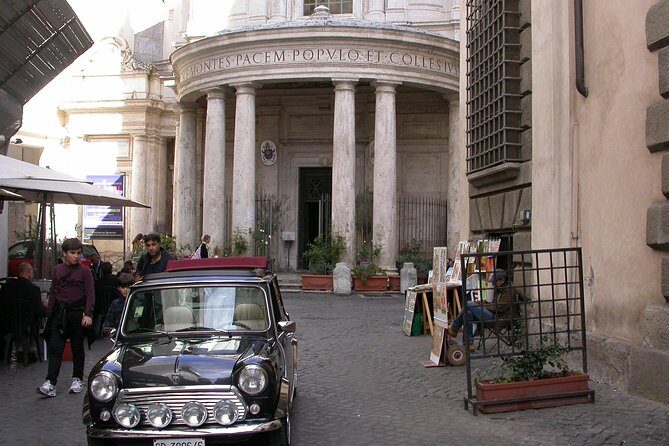 Ancient Tour of Rome by Mini Cooper Classic Cabrio with Aperitif - The Experience: What You’ll Love and What to Consider