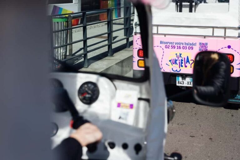 Angers: Street Art ride in an electric Tuk Tuk - Detailed Breakdown of the Itinerary