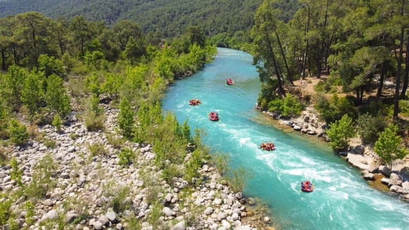 Antalya/Alanya: Rafting With Additional Extreme Options - The Main Event: Rafting