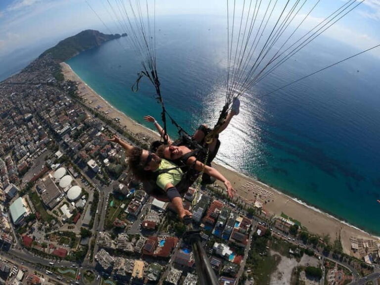 Antalya-Belek-City of Side: Tandem Paragliding With Transfer - The Itinerary Explained