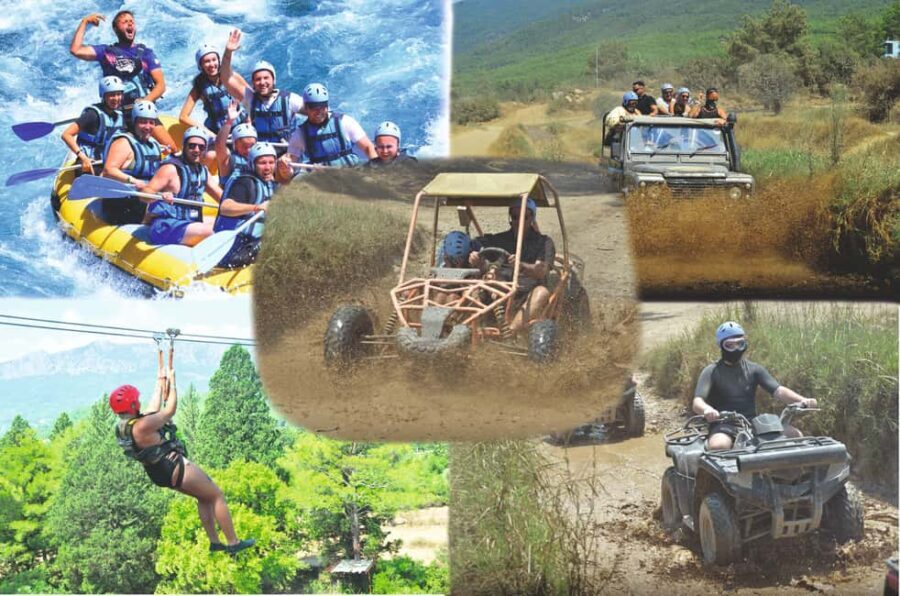 Antalya Buggy, Quad, Jeep, Rafting & Zipline Tour with Lunch - Safety & Instructions at the Canyon