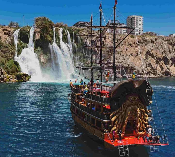 Antalya: Duden Waterfall Pirate Boat Trip - Frequently Asked Questions