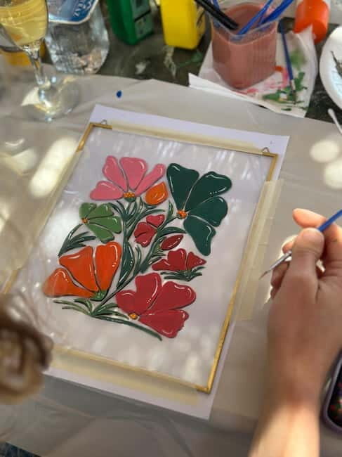 Antalya: Frame Glass Painting Workshop with Turkish Tea - Why This Workshop Works