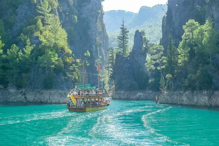 Antalya: Green Canyon Boat Trip w/Lunch near Green Lake - Practical Details and Considerations