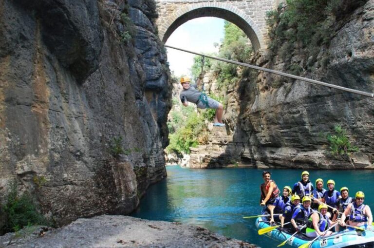 Antalya: Super Combo Quad, Buggy, Rafting & Zipline w/Lunch - The Itinerary: What to Expect