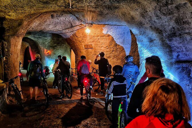 Appian Way eBike tour Underground Adventure with Catacombs - Descending into Roman Quarries and Catacombs