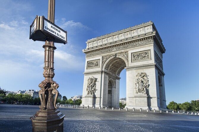 Arc de Triomphe Official Priority Entry Ticket - Practical Details and Considerations