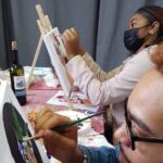 Art worshop with aperitif in Naples - The Artistic Experience