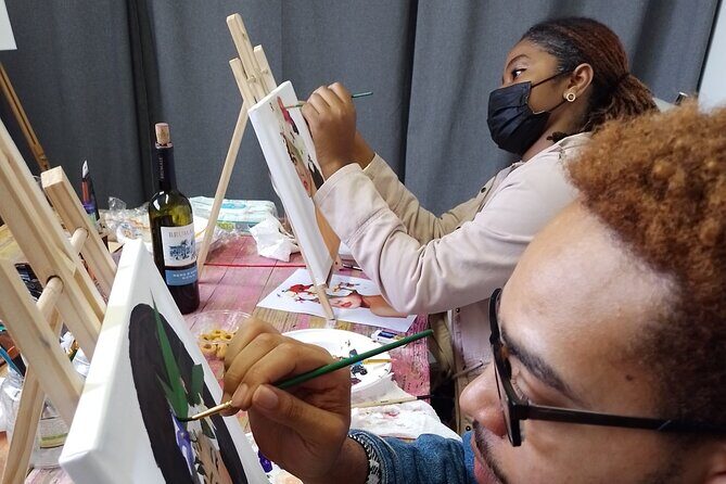 Art worshop with aperitif in Naples - The Artistic Experience