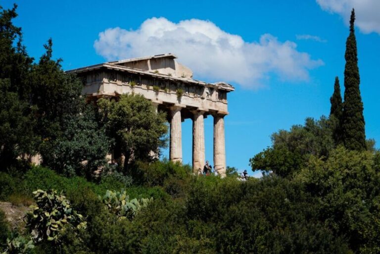 Athens: Ancient Agora E-Ticket and Audio Tour - Scenic Views and Unique Points