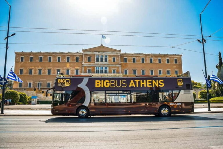 Athens: Big Bus Hop-on, Hop-off Tour by Open-Top Bus - The Sum Up