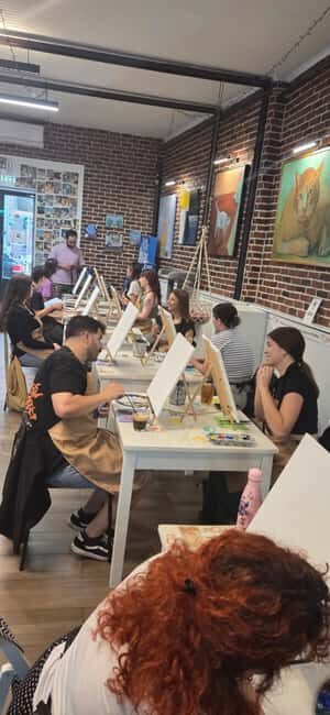 Athens: Cat Café Paint & Sip Experience - A Deep Dive into the Experience