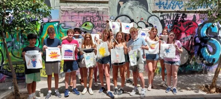 Athens: Graffiti Workshop and Tote Bag Painting Experience - What to Expect: The Details Matter