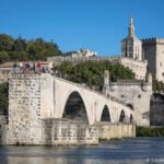 Avignon: Palace of the Popes & Avignon Bridge Entry - Walking Over to the Avignon Bridge