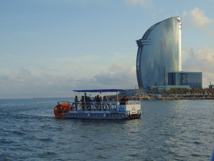 Barcelona: 1.5-Hour Private Scenic Pedal Boat Tour - A Detailed Look at the Itinerary