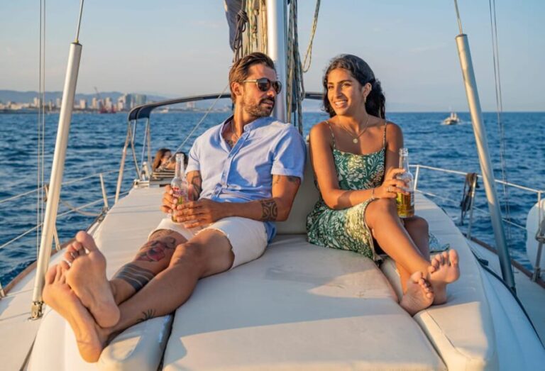 Barcelona: electric bike tour to Montjuic + relaxing sailboat ride - Highlights of Montjuic and the City