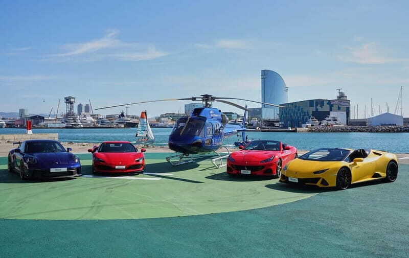 Barcelona: Helicopter and Supercar Driving Experience - What’s Included and What’s Not?