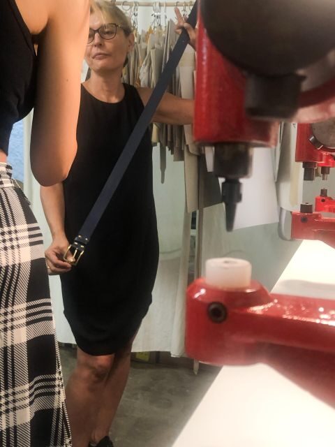 Barcelona: Make your own belt experience - Crafting your belt: what to expect