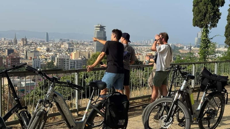Barcelona: Montjuïc e-bike Adventure with Views and Castle - The Montjuïc Highlights