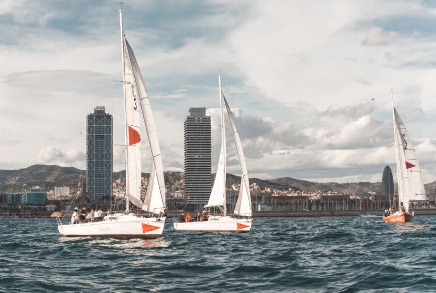 Barcelona: Private Sailing Trip with a Bottle of Cava - Swimming and Additional Activities