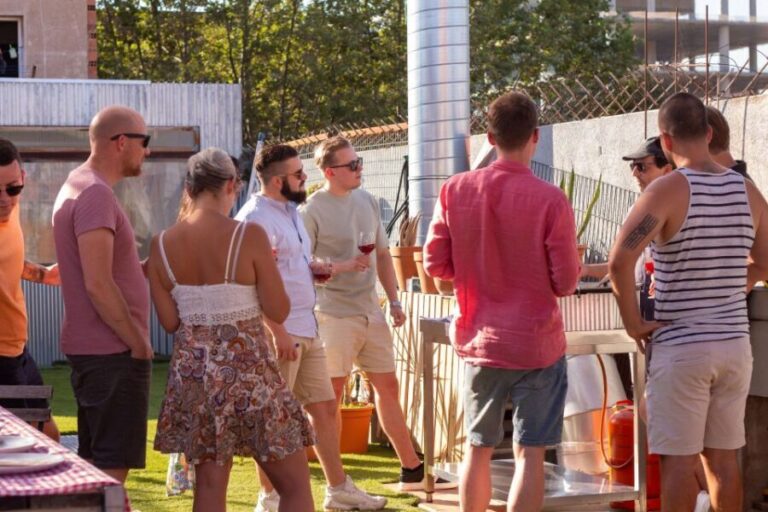 Barcelona: Rooftop Paella Cooking Masterclass - The Food and Drinks