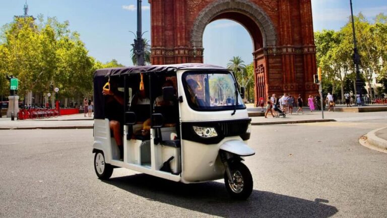 Barcelona: Small Group Tuk Tuk Tour - What You Can Expect from the Tour