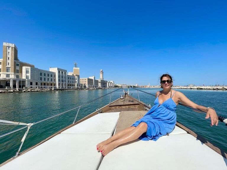 Bari by boat: admire the city from the sea with Aperitivo - The Itinerary and Highlights