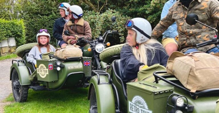 Bayeux: 2-hour tour of the D-Day beaches, by vintage sidecar - An Authentic and Scenic D-Day Experience