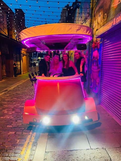 Belfast: 2-Hour Pub Golf Tour on Party Bike - The Experience Onboard