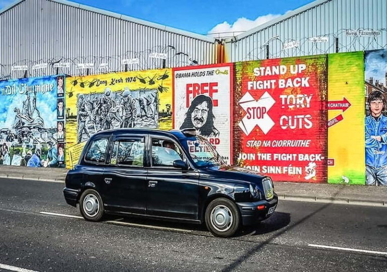 Belfast: Political Taxi Tour - An Honest Look at the Belfast Political Taxi Tour