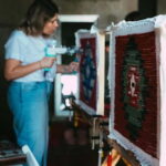 Belgrade: Tufting Workshop with 100% wool - The Details of the Tufting Workshop