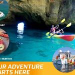 Benagil Kayak Tour On Board a Fantastic Catamaran - The Itinerary in Detail