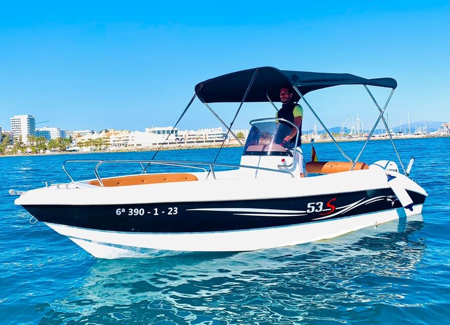 Benalmádena: Boat Rental without License - Detailed Breakdown of the Itinerary