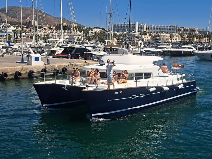 Benalmádena: Catamaran Cruise with Drinks and Swim Stop - The Itinerary Breakdown