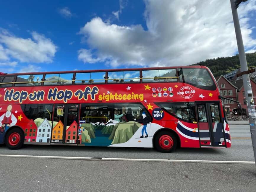 Bergen: 24-Hour Hop-On, Hop-Off Bus Ticket GrayLine - Detailed Breakdown of the Itinerary