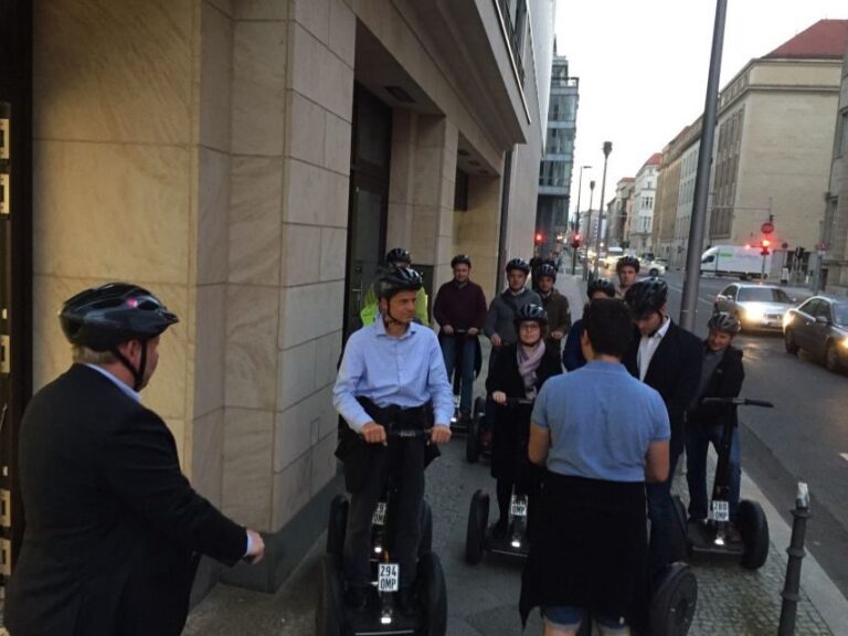Berlin: 1-Hour Segway Tour - The Practicalities: What You Need to Know
