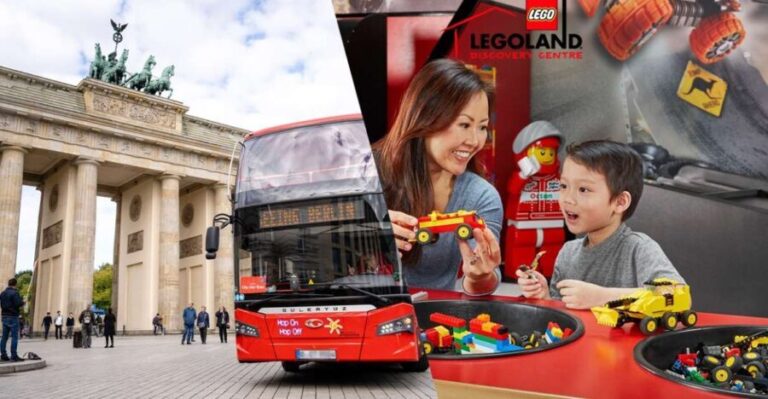 Berlin: Hop-On Hop-Off Bus & LEGOLAND Discovery Centre - Who Will Appreciate This Tour?