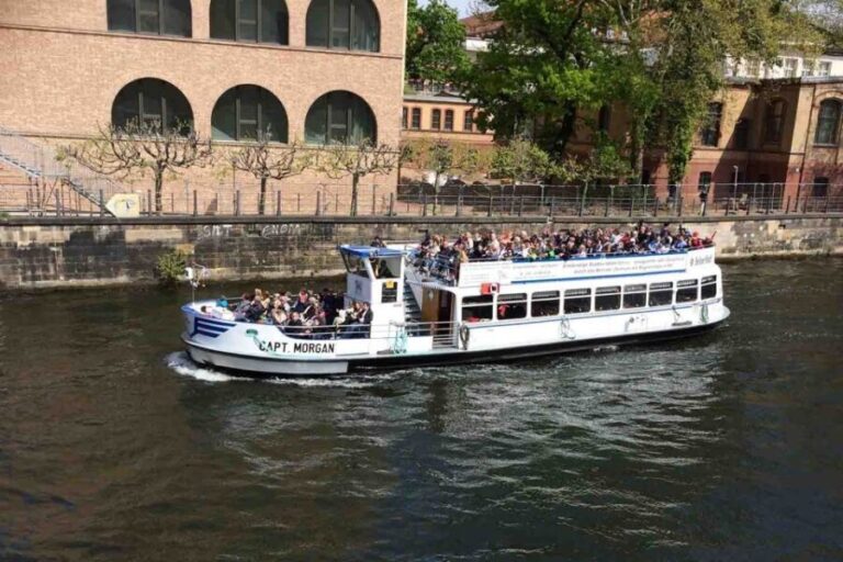 Berlin: Hop-On-Hop-Off Bus with Boat Cruise Option - What to Expect at Each Stop