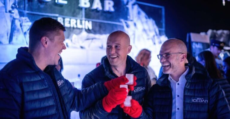 Berlin: Icebar Entrance with Complimentary Drinks - The Story Behind the Ice