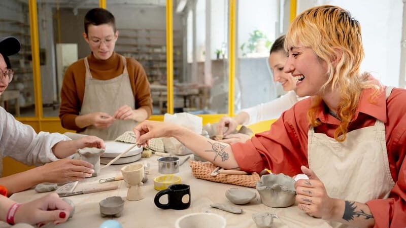 Berlin: Pottery Class at Peace Out Paradise Ceramics Studio - The Studio and Location