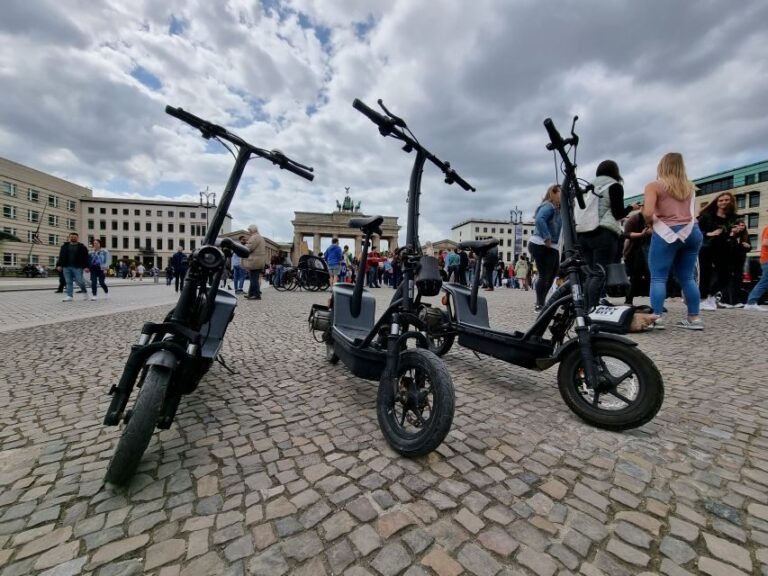 Berlin: Private E-Scooter Highlights Tour - Authentic Traveler Insights