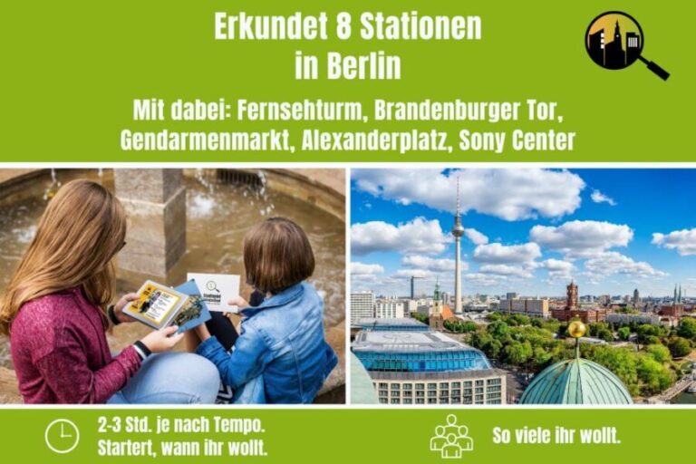 Berlin: Self-Guided Family and School Class Scavenger Hunt - Who Should Consider This Tour?