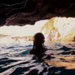 Blue and green cave on Koloep - The Experience at a Glance