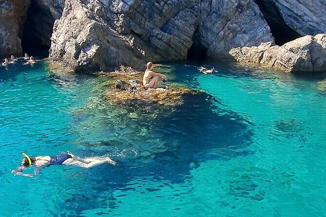 Blue & Green cave,unj beach - with drinks small group speedboat - What’s Included and What to Keep in Mind