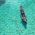 Blue lagoon with a speed boat water and towels included - Authenticity and Value