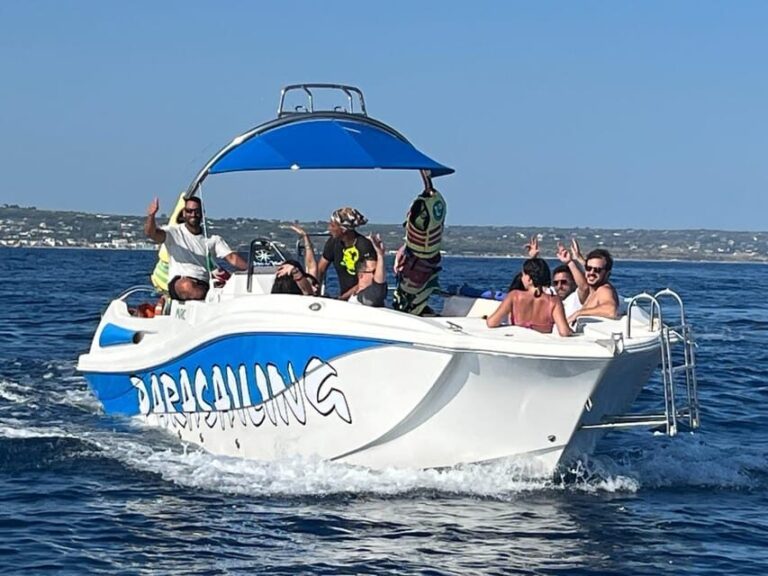 Boat excursions to the caves of Capo di Leuca - Snorkeling and Swimming Stops