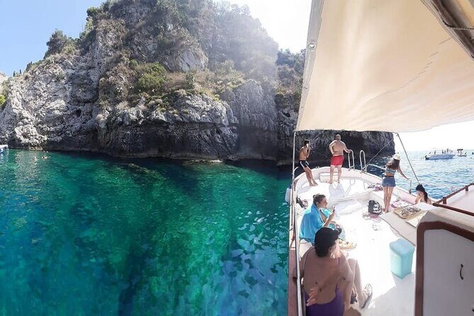 Boat tour Giardini Naxos Taormina Isola Bella Blue Grotto - Practicalities & Tips for Travelers