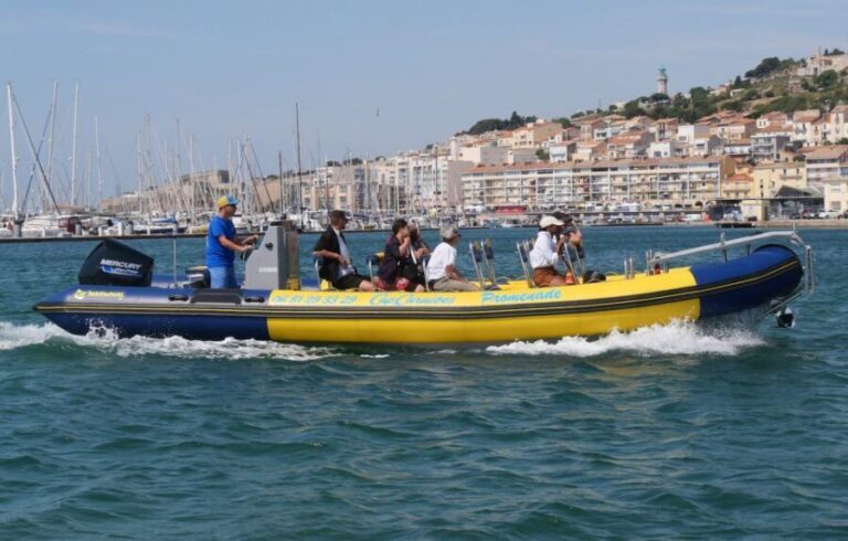 Boat walk in Sete on the singular island 1 hour - FAQ