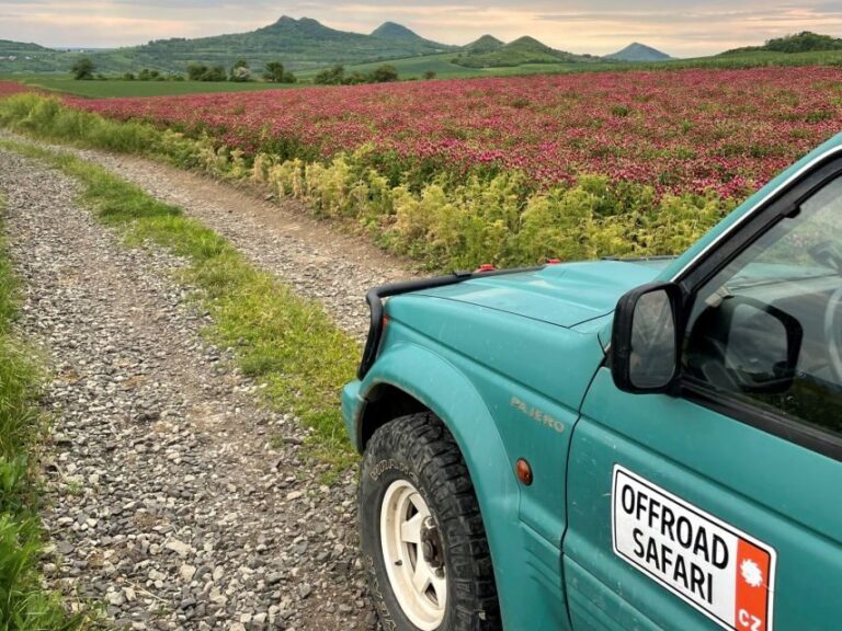 Bohemian Uplands: Garnet panning, Farm & Local Lunch&Beer - The Itinerary in Detail
